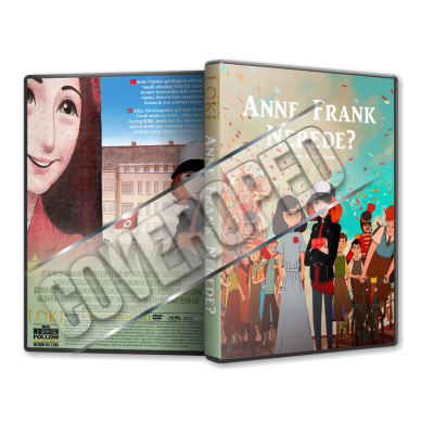 Anne Frank Nerede - Where Is Anne Frank - 2021 Türkçe Dvd Cover Tasarımı
